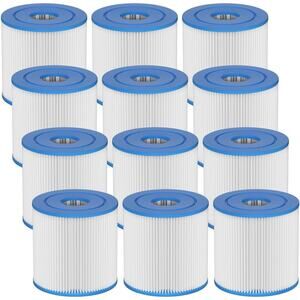 Type I Swimming Pool Filter Cartridge Replacement 58093 Compatible 330GPH 12 pk